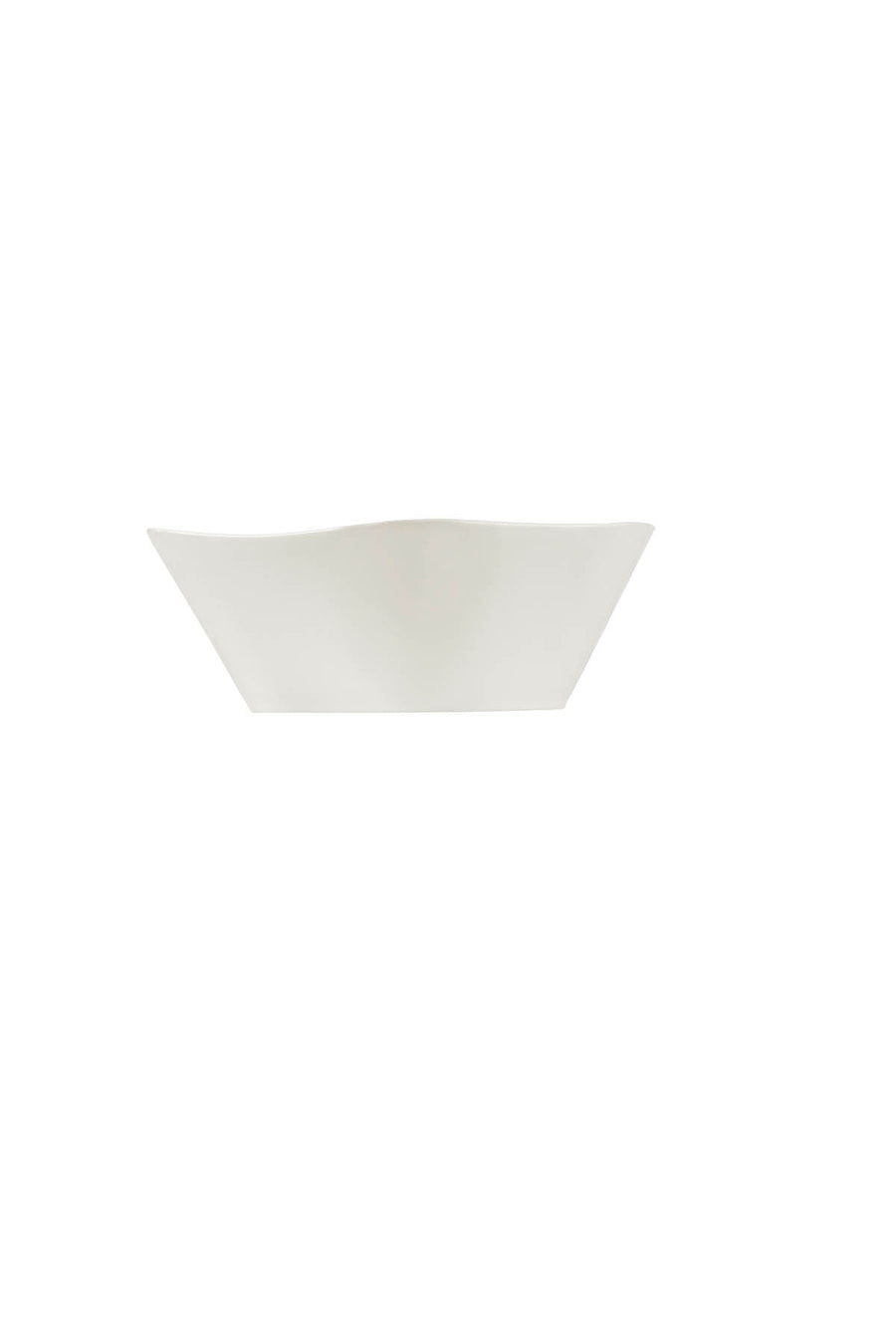 Kütahya Porselen Skallop 30cm Salad or Fruit bowl - Cream